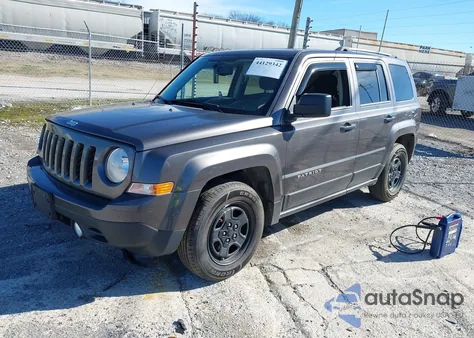 2016 Jeep Patriot Sport z USA, uszkodzony, nr VIN 1C4NJPBA4GD703508